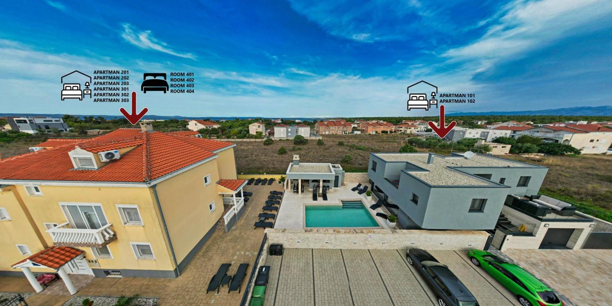 Apartments Dream House Zaton Затон Экстерьер фото